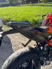 KTM 1390 Super Duke 2024+ 100% Carbon Heckverkleidung Unter Sitz Matt,