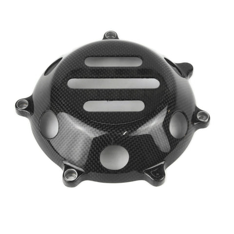 Ducati 100% Carbon Trocken Kupplungsdeckel Offen Leinwand Glänzend A.