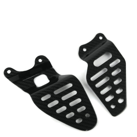 Yamaha YZF R6 Carbon Fersenschutz Heel Plates Repose Pieds 1