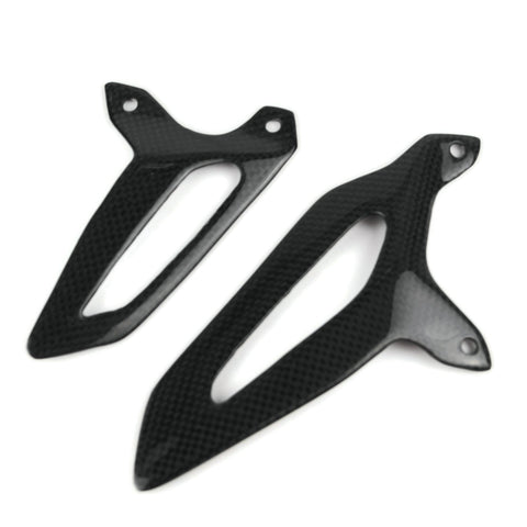 Ducati Panigale  Carbon Fersenschutz Heel Plates Protection Repose Pieds 1