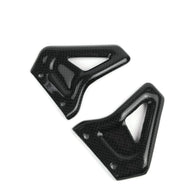 Ducati Monster Carbon Fersenschutz Fersenschoner Rear Heel Plates Carbone Reposes Pieds 1