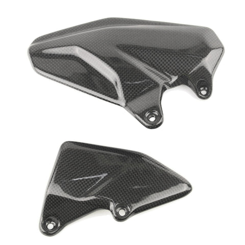 Ducati Multistrada V4 Carbon Fersenschutz Heel Plates Reposes Pieds