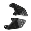 Kawasaki ZRX1100 ZRX1200 Carbon Fersenschutz heel plates reposes pieds 3