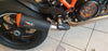 KTM 1290 Super Duke Carbon Auspuff Hitzeschild 2020+ Matt.