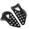 Suzuki GSXR600 750 Carbon Fersenschutz Heel Plates Repose Pieds 2