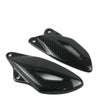 Triumph 675 Street Triple  Carbon Fersenschutz Heel Plates Repose Pieds 2