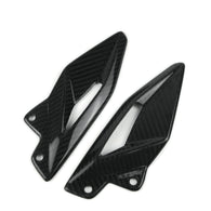 Triumph 765 Street Triple Carbon Fersenschutz Heel Plates Repose Pieds 1