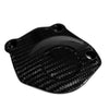 TRIUMPH STREET TRIPPLE 765 Carbon Rechte Kurbeldeckel Right Crank Case Cover Coupelle de Carter 2023 3