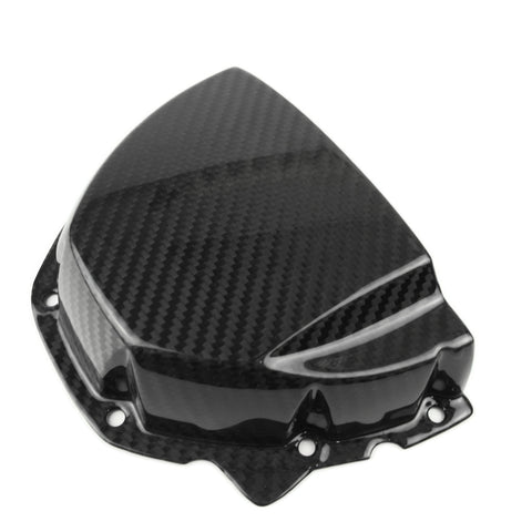 Triumph Speed Triple  Carbon Ritzelabdeckung Sprocket Cover Cache Pignon 3