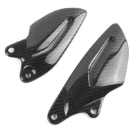 Triumph Street Triple Carbon Fersenschutz  Reposes Pieds Heel Plates