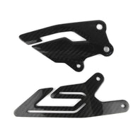 Yamaha YZF R1 Carbon Fersenschutz Heel Plates Reposes Pieds